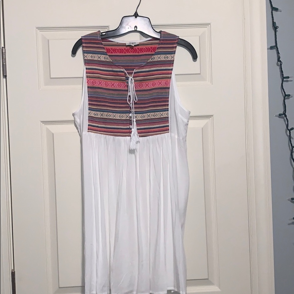 White umgee dress